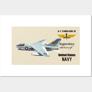 A-7 Corsair II Posters and Art